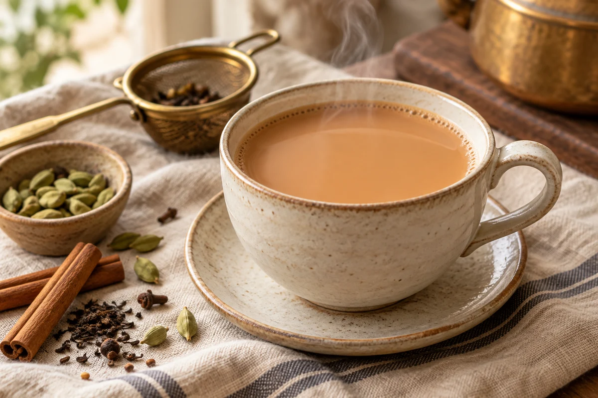 A warming cup of masala chai